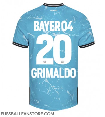 Bayer Leverkusen Alejandro Grimaldo #20 Replik 3rd trikot 2023-24 Kurzarm